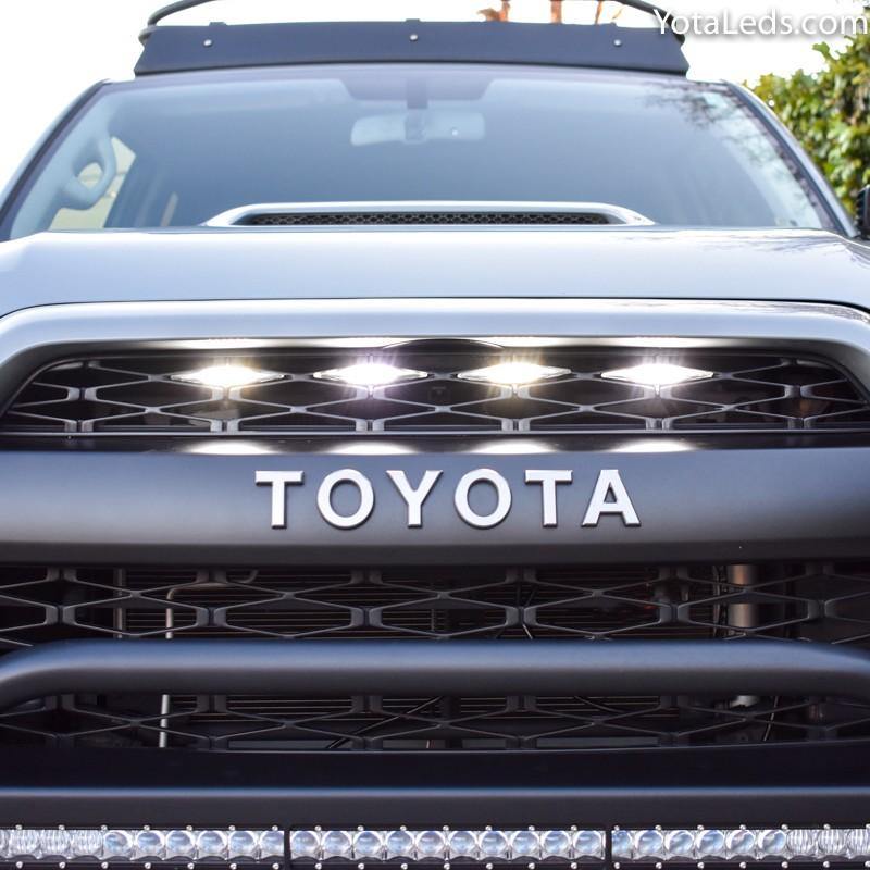 4Runner 4pcs LED Grille Lights | Raptor Lights | Yota Leds