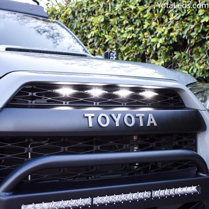 4Runner 4pcs LED Grille Lights | Raptor Lights | Yota Leds