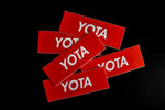 Supreme-Style Yota Sticker | Car Sticker | Yota Leds