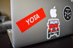 Supreme-Style YOTA Sticker - Yota LedsSupreme-Style Yota Sticker | Car Sticker | Yota Leds