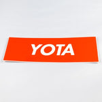 Supreme-Style Yota Sticker | Car Sticker | Yota Leds