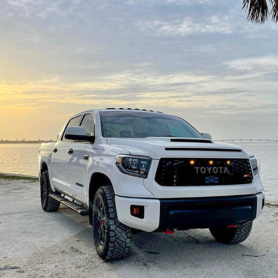 Tundra TRD PRO (2018-21) LED Grille Lights | Tundra Raptor Lights ...