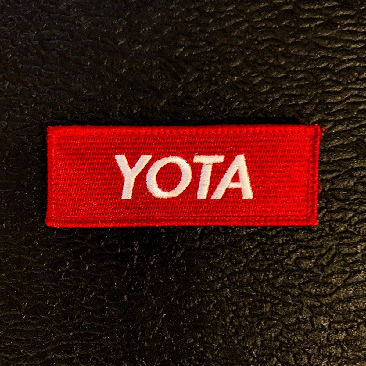 Toyota Yota Patch | Toyota Car Patch | Yota Leds